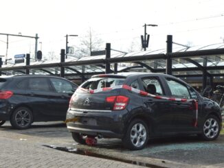 Vernielde auto Broca Media.nl